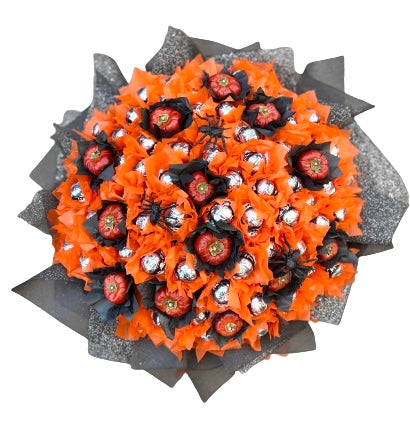 Autumn Chocolate Bouquet with Mini Pumpkins