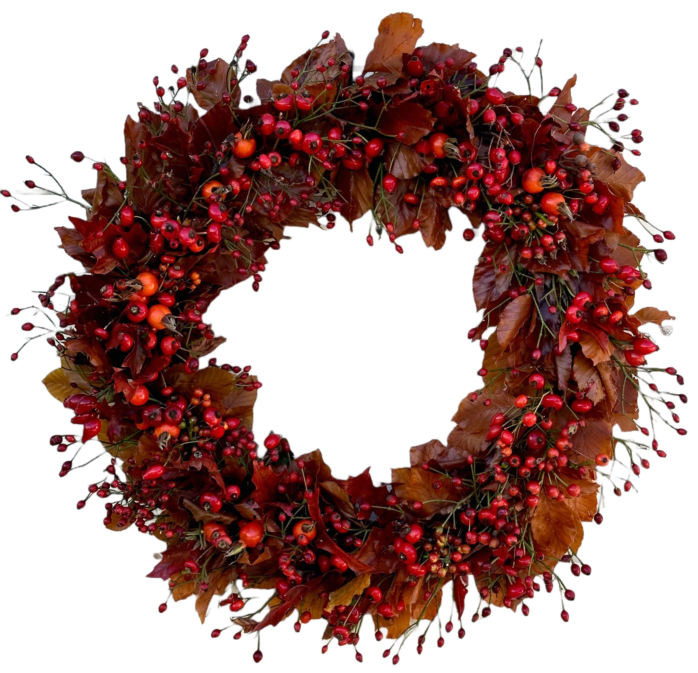 Populus with Berry Autumn Wreath