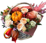 Autumn Flower Basket - Flowers Box London