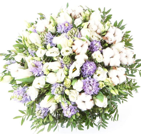 Azure Sky Flower Bouquet - Flowers Box London