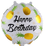 Balloon with Pineapple Happy Birthday 18 inch