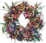 Beautiful Wild Autumn Door Wreath - Flowers Box London