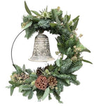 Bell Natural Holly Wreath