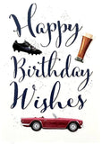 Birthday Card - Birthday Wishes - Flowers Box London