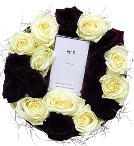 Black and White Perfume Box