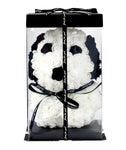 Black and White Rose Dog Artificial Flower - Flowers Box London