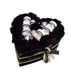 Black Roses with Nutella Box