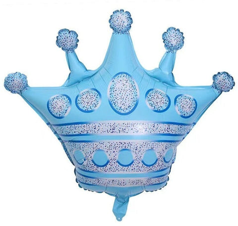 Blue Crown Balloon