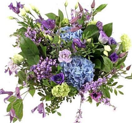 Blue Onyx Bouquet - Flowers Box London