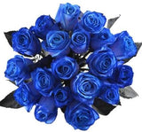 20 stems blue flowers bouquet