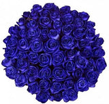 Blue Roses Bouquet - Flowers Box London