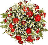 Blushing Bouquet - Flowers Box London