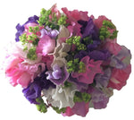 Bouquet of Sweet Pea with Bupleurum