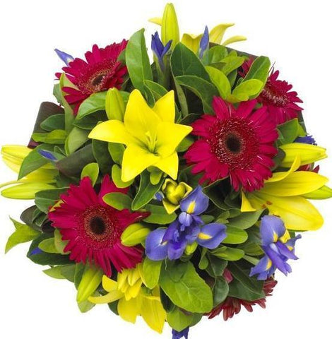 Bright Fantasy Bouquet - Flowers Box London