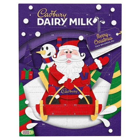 Cadbury Dairy Milk Advent Calendar - Flowers Box London