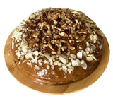 Cake with Glaze and Almonds - Flowers Box London