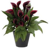 Calla Lily Ceramic Pot