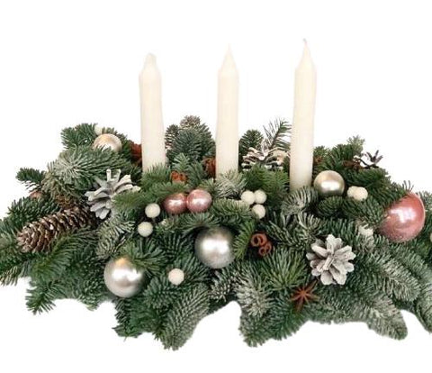 Centerpiece in White - Flowers Box London