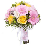 Cheerful Bridal Bouquet - Flowers Box London