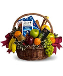 Chocolate and Fruits Luxury Hamper - Flowers Box London