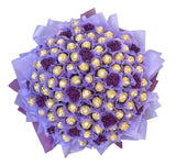Chocolate Box with Purple Berry