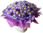 Chocolate Box with Purple Berry