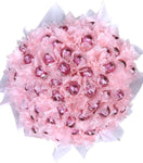 Chocolates in Box with Light Pink Wrapper - Flowers Box London
