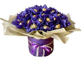 Chocolates in Purple Wrapper Box