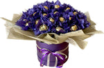 Chocolates in Purple Wrapper Box