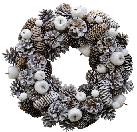 Christmas Snow Wreath
