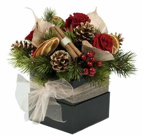 Cinnamon and Roses Christmas Box