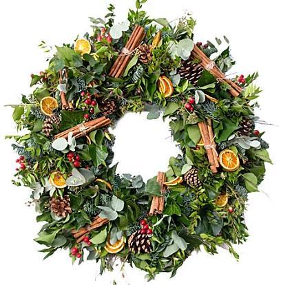 Cinnamon Christmas Wreath