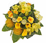 Citrus Exotic Bouquet - Flowers Box London
