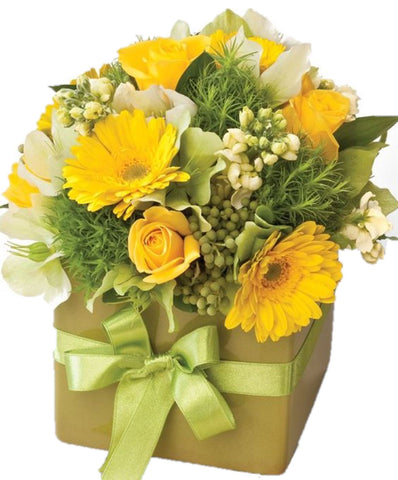 Citrus Twist Elegant Box - Flowers Box London