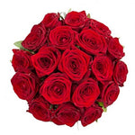 Classic Red Roses Bridal Bouquet