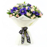 Cobalt Bouquet - Flowers Box London
