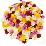 Colored Roses Bouquet - Flowers Box London
