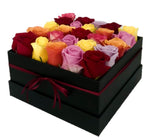 Colored Roses Signature Box Delivery