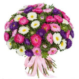 Colorful Aster Bouquet - Flowers Box London