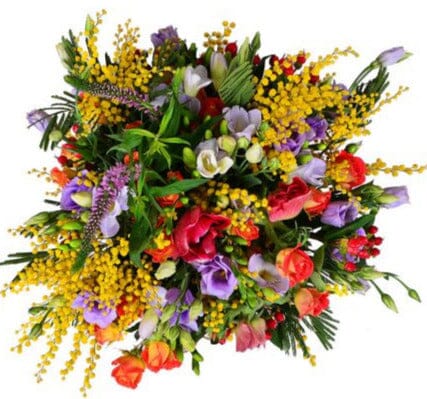 Colorful Spring Bouquet - Flowers Box London