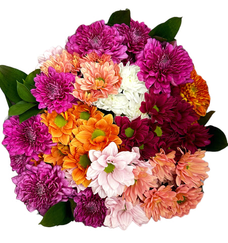 Colourful Daisy Chrysanthemum Bouquet
