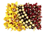 Cymbidium Orchids with Chocolates