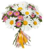 Daisies and Aster Bouquet - Flowers Box London