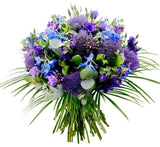 Dark Indigo Bouquet - Flowers Box London