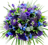 Dark Indigo Bouquet - Flowers Box London
