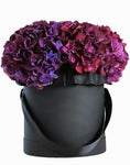 Deep Purple Hydrangea Box - Flowers Box London