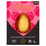 Divine Dark Chocolate With Raspberries Easter Egg