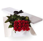 Dozen Red Roses Luxury Box