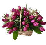 Easter Basket of Tulips