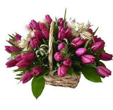 Easter Basket of Tulips
